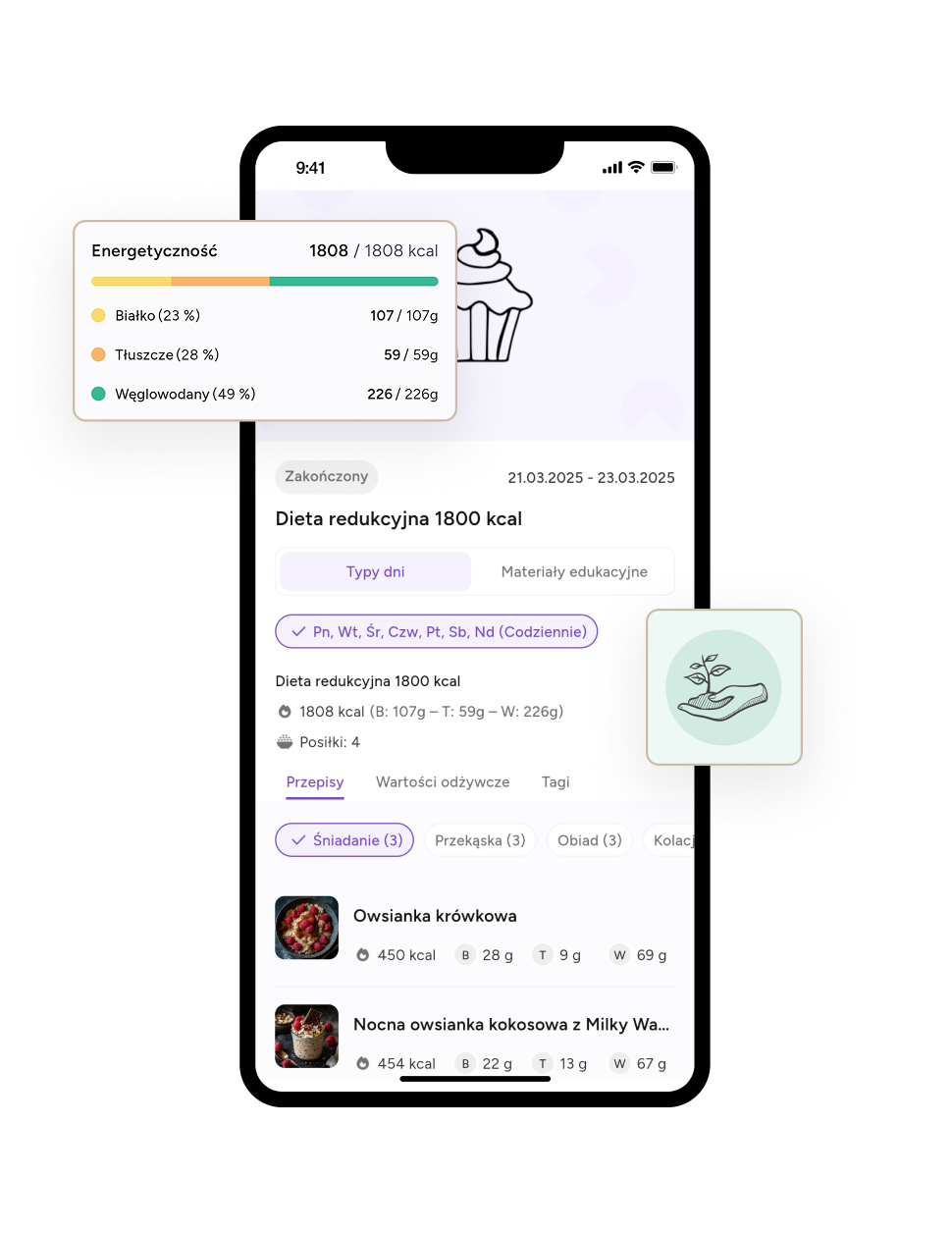 Co miesiąc nowy jadłospis
